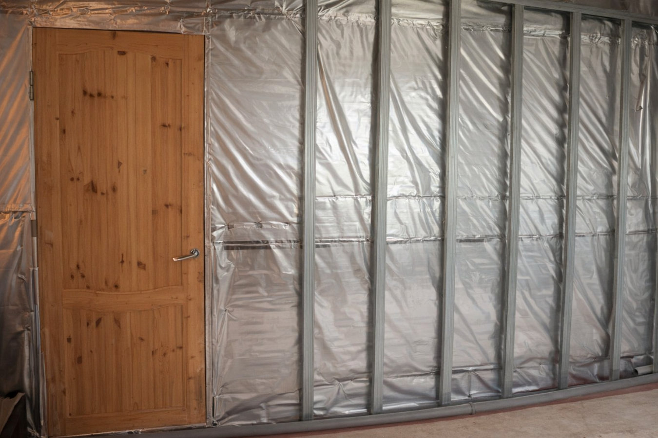 Vapor barrier installation